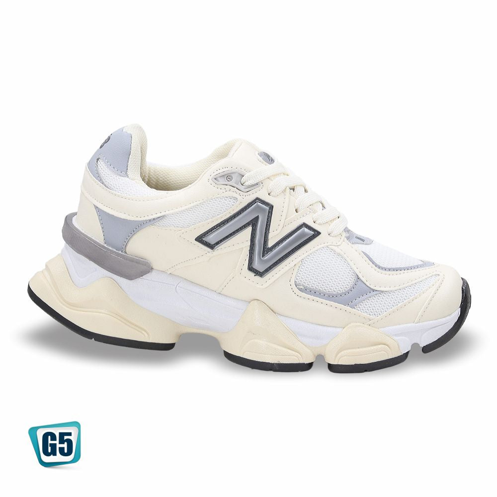 CALZADO DEPORTIVO REPLICA NEW BALNCE 9060H COLOR LATE GRIS BLANCO