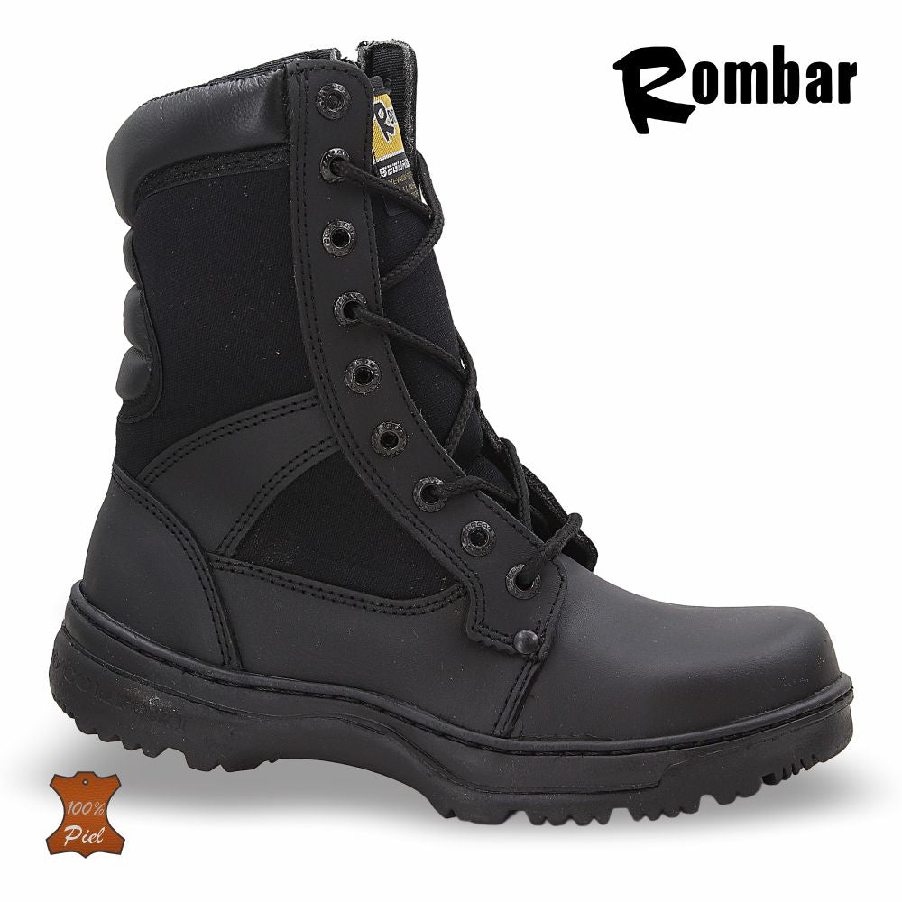 BOTA TACTICA ESTILO 4036 COLOR NEGRO