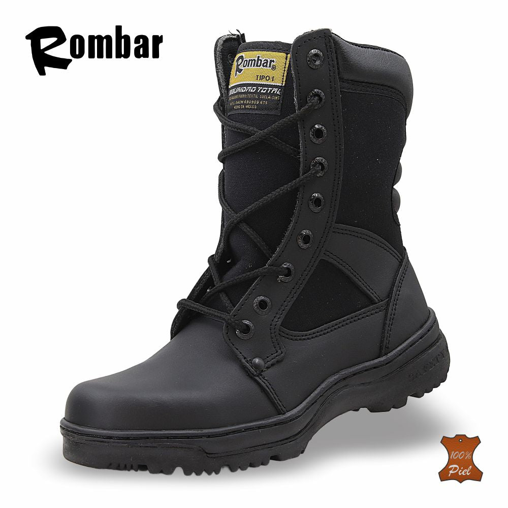 BOTA TACTICA ESTILO 4036 COLOR NEGRO