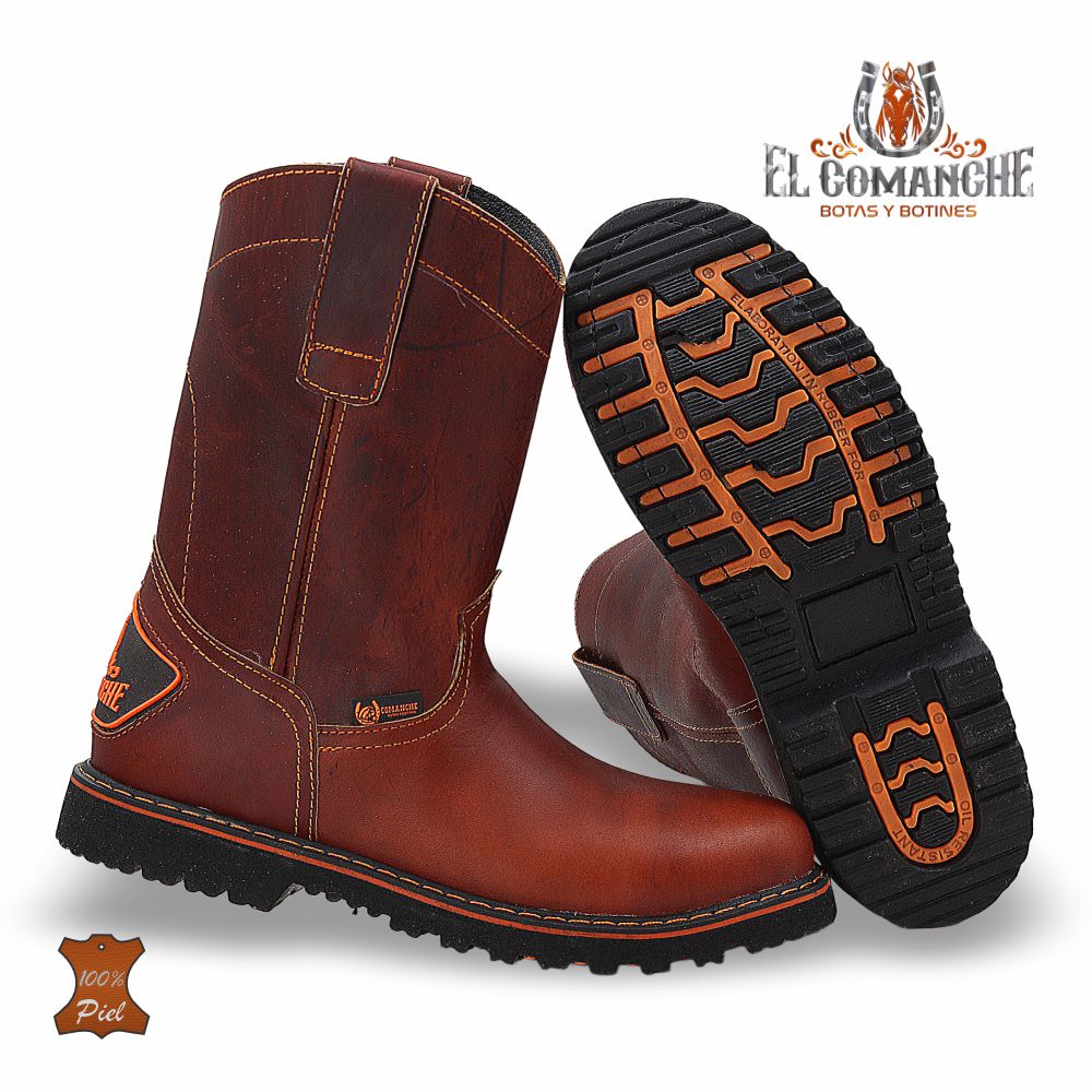BOTA DE TRABAJO PARA CABALLERO MOD. 30 COLOR SHEDRON