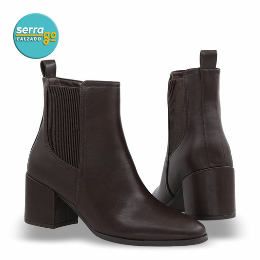 BOTA  DAMA ESTILO JO-05 COLOR CAFE