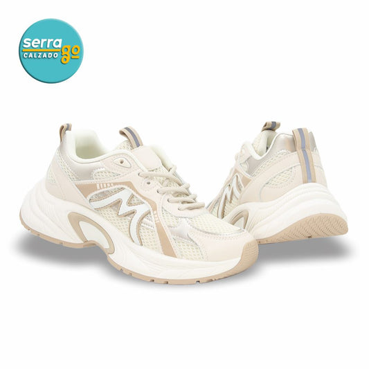 Tenis Deportivo Light mod. 726 Color Beige