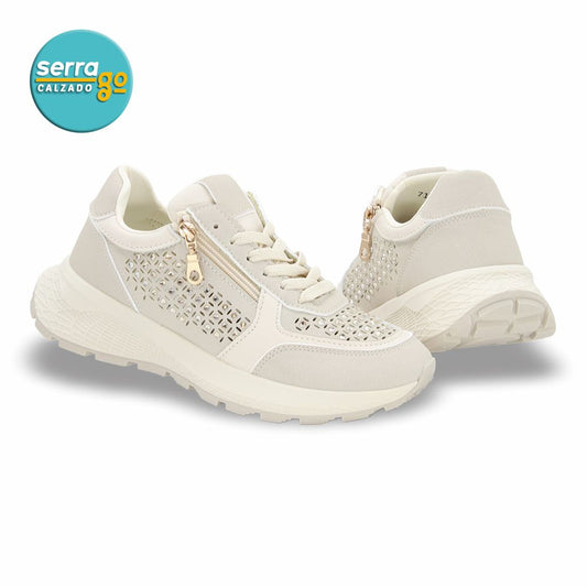 CALZADO URBANO ESTILO 716 COLOR BEIGE