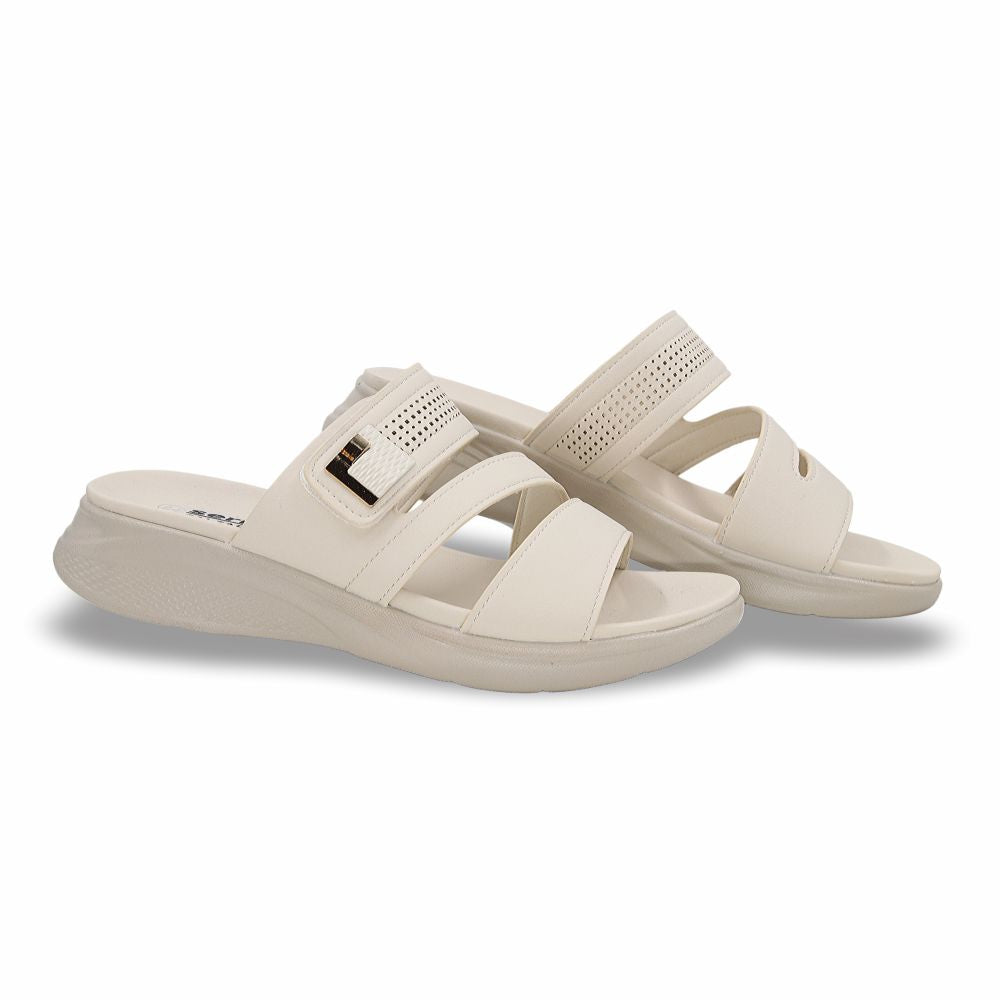 SANDALIA CONFORT DAMA ESTILO 743 COLOR LATTE