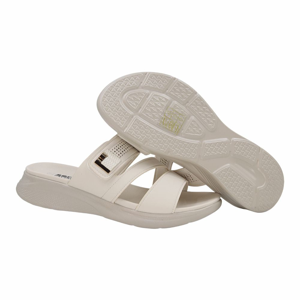 SANDALIA CONFORT DAMA ESTILO 743 COLOR LATTE