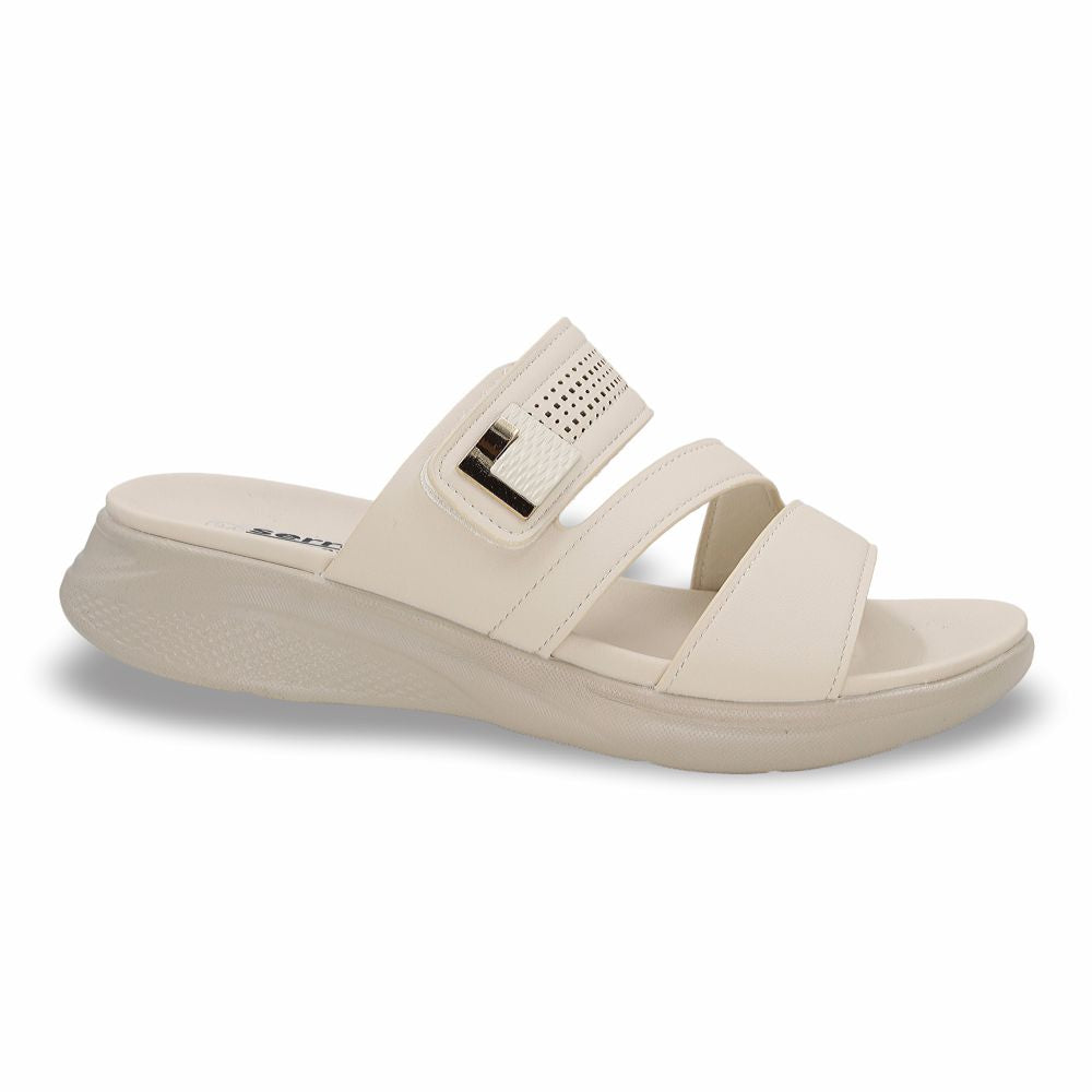 SANDALIA CONFORT DAMA ESTILO 743 COLOR LATTE