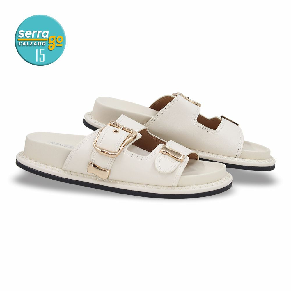 SANDALIA DAMA ESTILO 800 COLOR LATTE