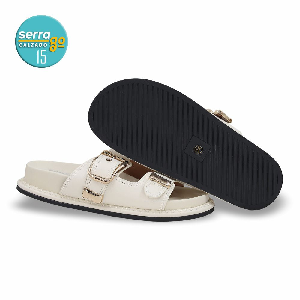 SANDALIA DAMA ESTILO 800 COLOR LATTE