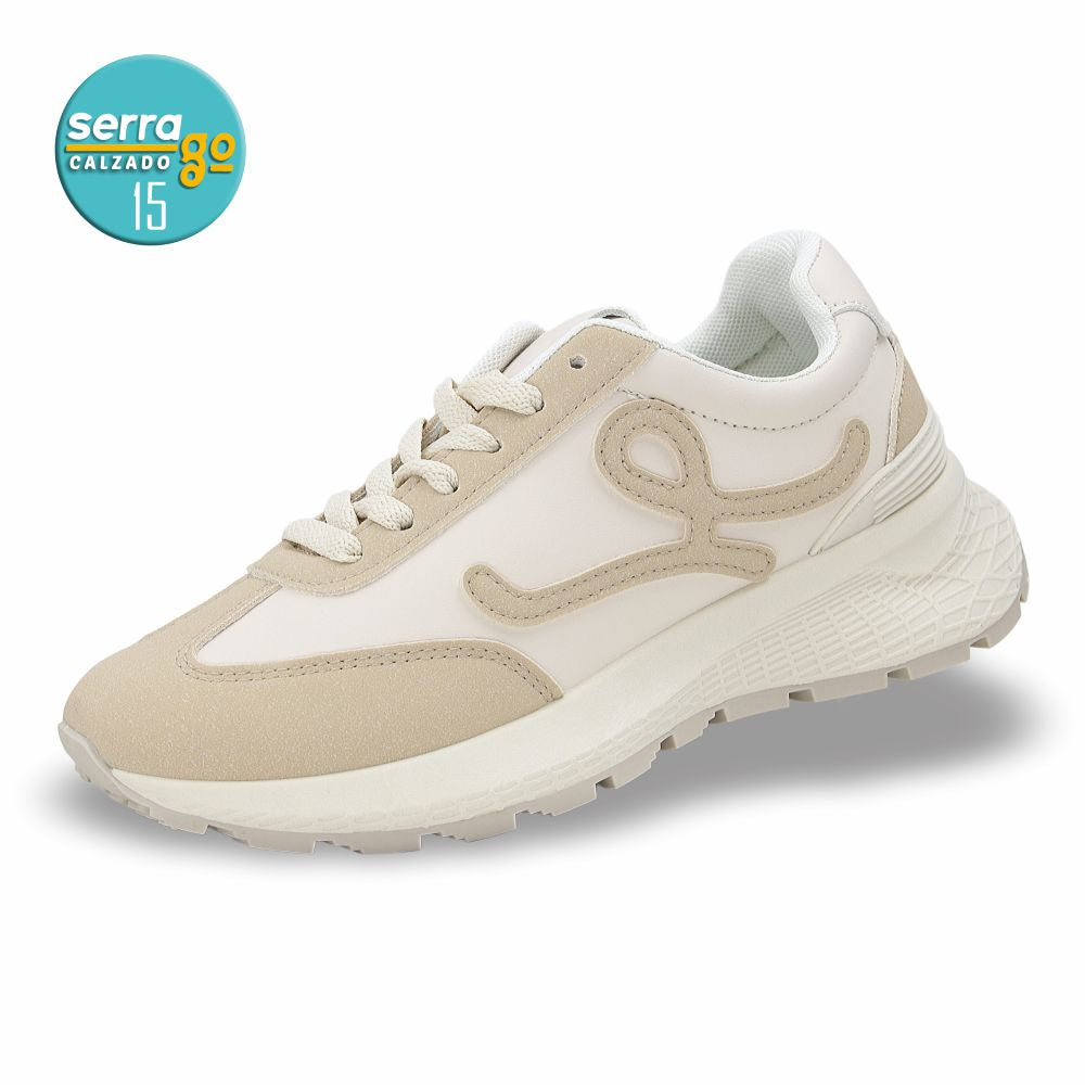CALZADO URBANO ESTILO 719 COLOR BEIGE