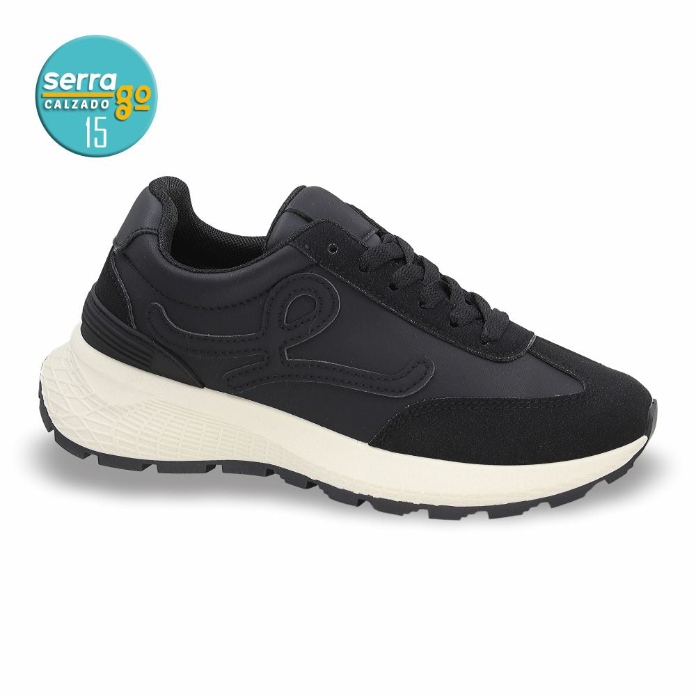 CALZADO URBANO ESTILO 719 COLOR NEGRO