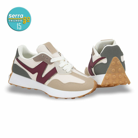 CALZADO URBANO ESTILO 713 COLOR KAKI