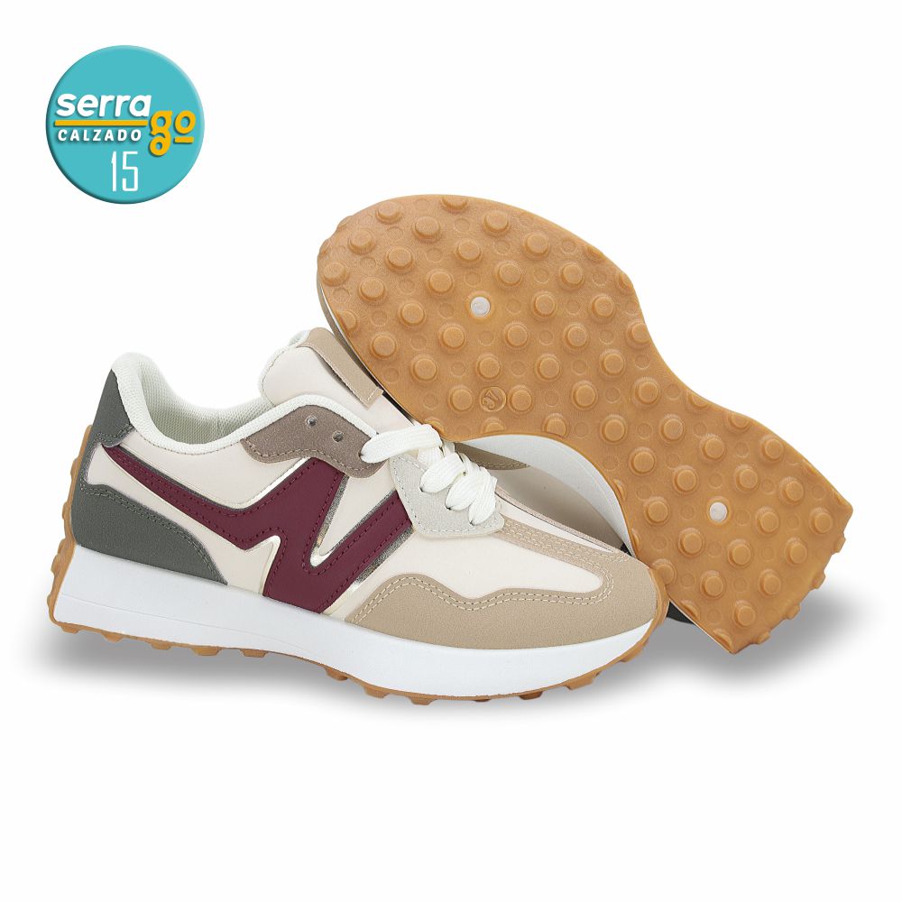 CALZADO URBANO ESTILO 713 COLOR KAKI