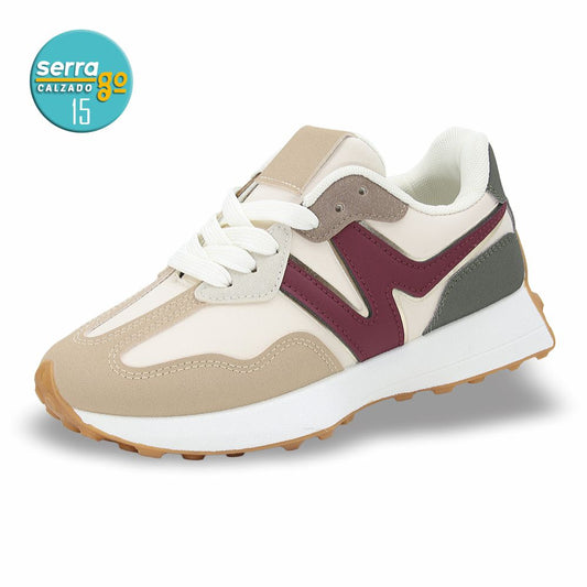 CALZADO URBANO ESTILO 713 COLOR KAKI