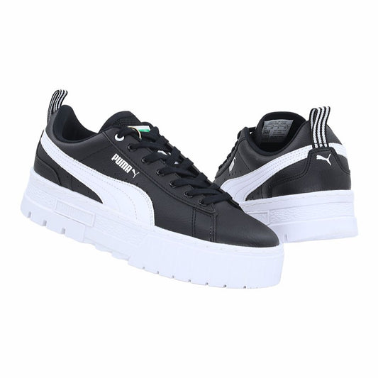 CALZADO URBANO REPLICA PUM CALI COLOR NEGRO BLANCO