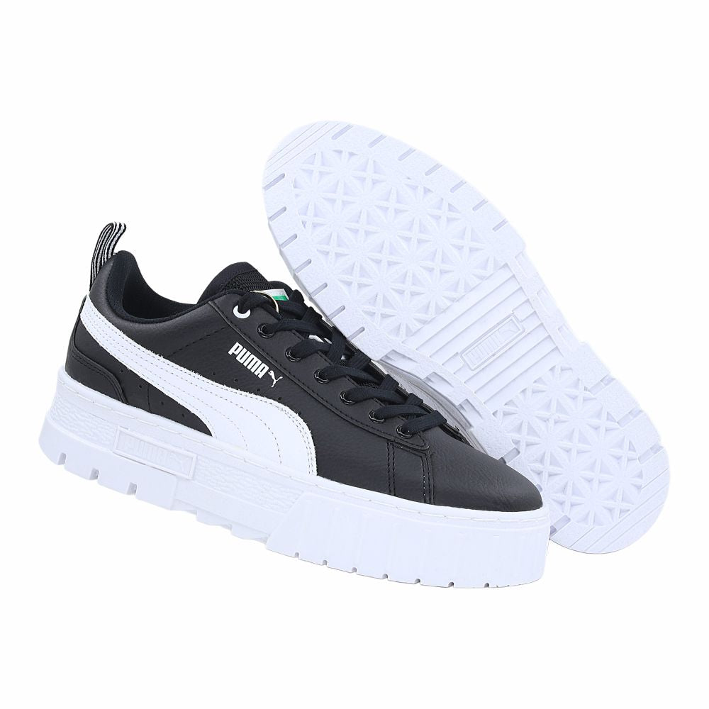 CALZADO URBANO REPLICA PUM CALI COLOR NEGRO BLANCO