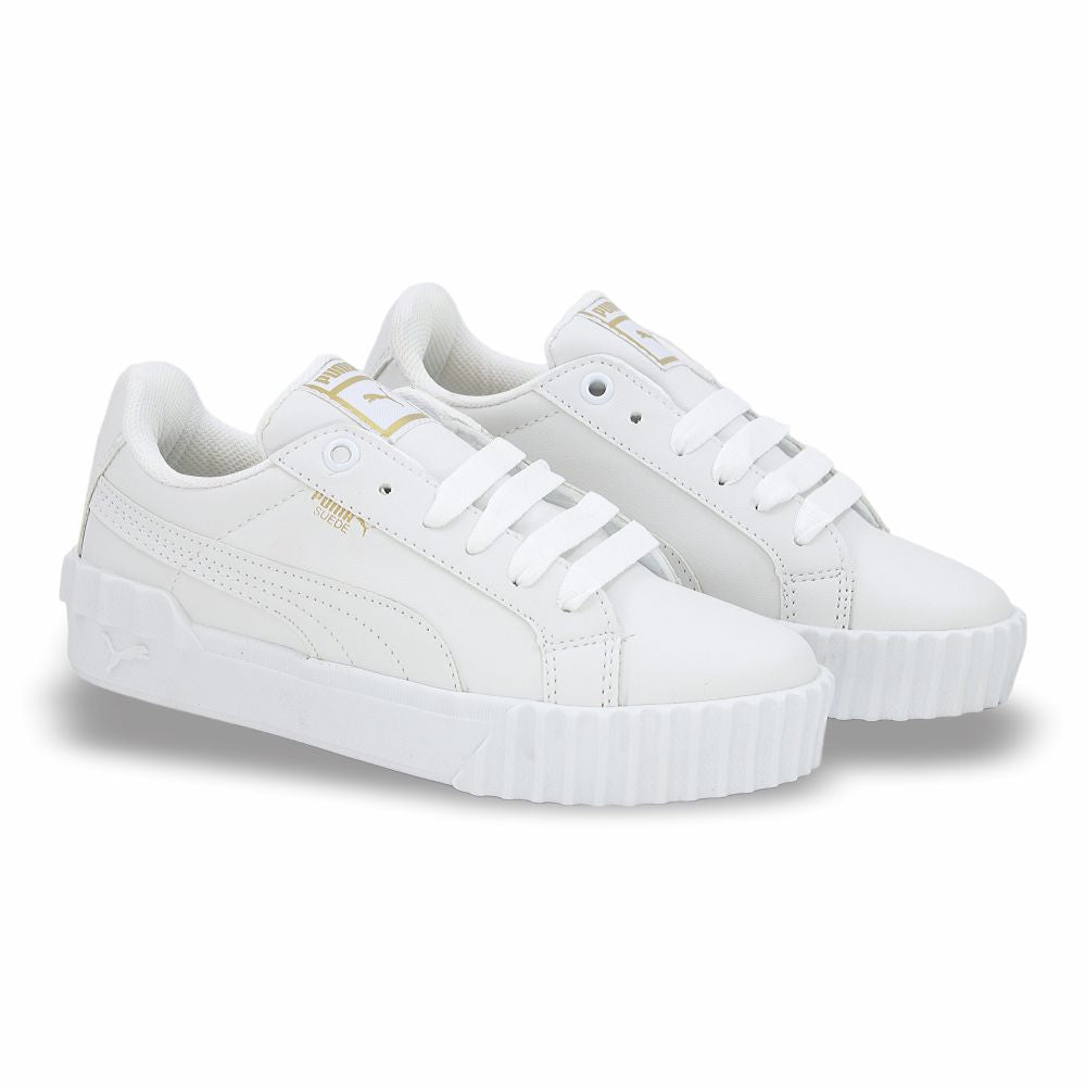 CALZADO URBANO MOD. SUEDEC L26 REPLICA PUM SUEDE COLOR  BLANCO