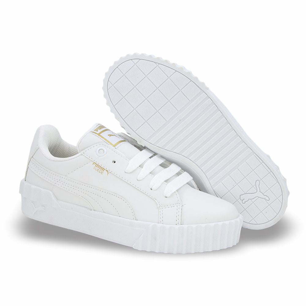 CALZADO URBANO MOD. SUEDEC L26 REPLICA PUM SUEDE COLOR  BLANCO