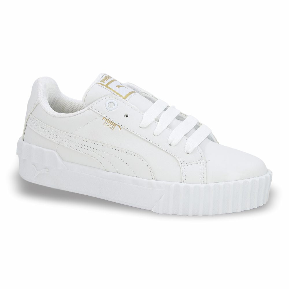 CALZADO URBANO MOD. SUEDEC L26 REPLICA PUM SUEDE COLOR  BLANCO