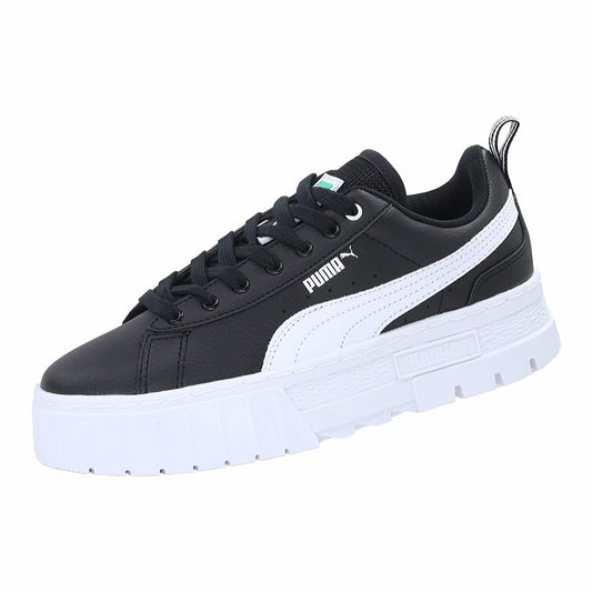 CALZADO URBANO REPLICA PUM CALI COLOR NEGRO BLANCO