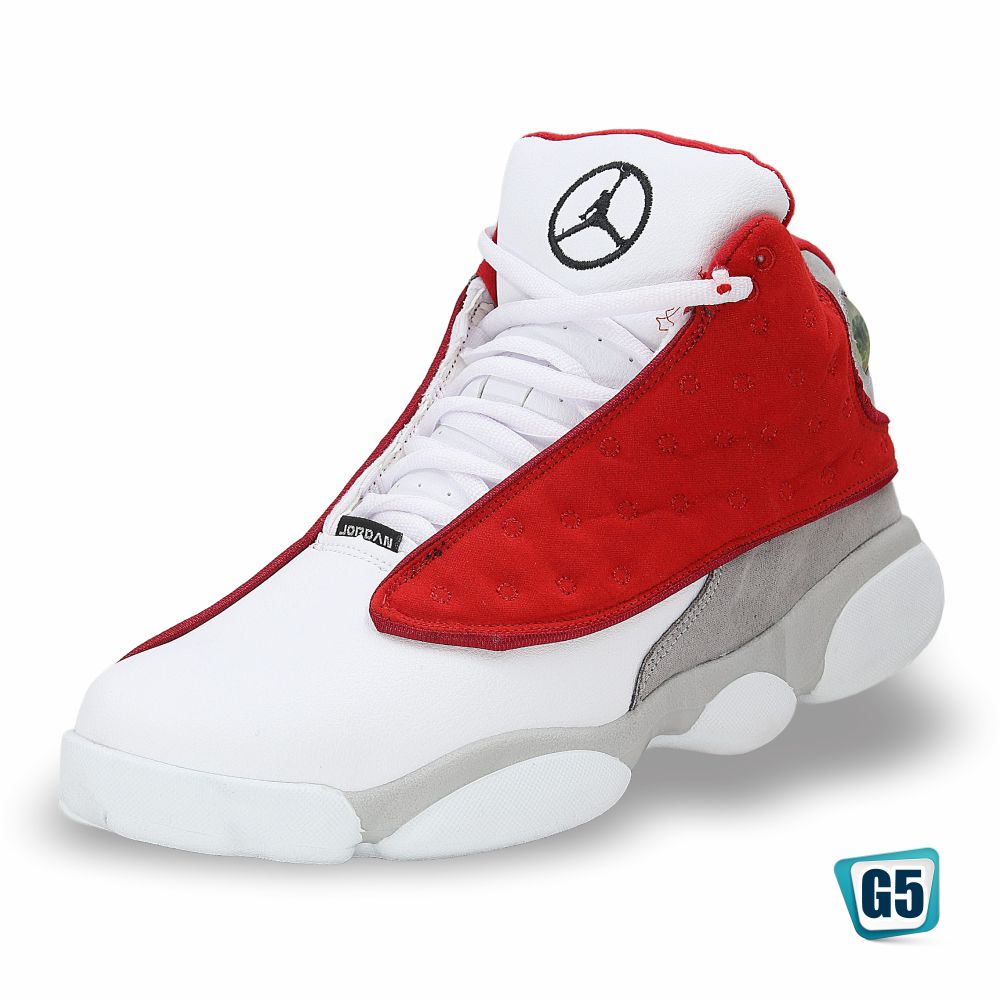 CALZADO URBANO REPLICA JORDAN RETRO R13YM COLOR GYM RED