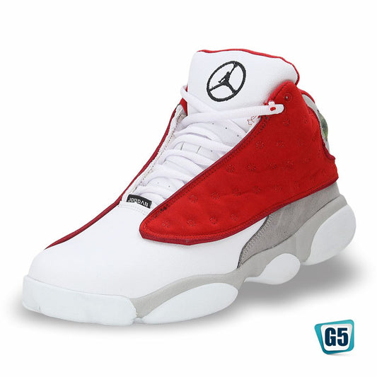 CALZADO URBANO REPLICA JORDAN RETRO R13YM COLOR GYM RED