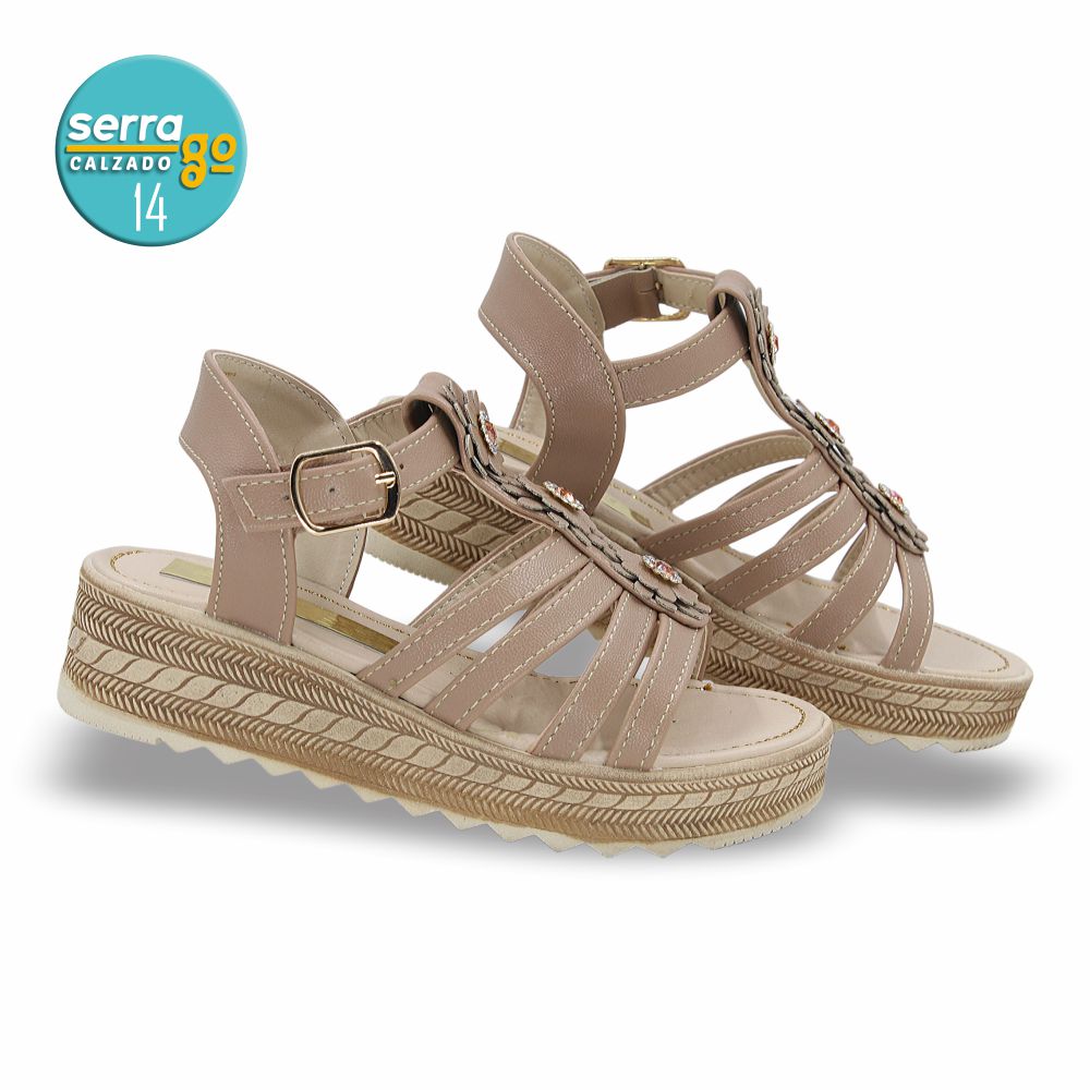 SANDALIA INFANTIL ESTILO 317 COLOR MAQUILLAGE
