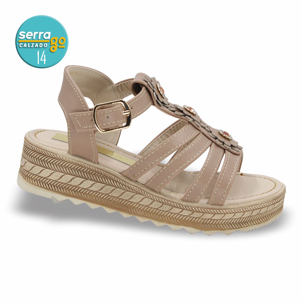 SANDALIA INFANTIL ESTILO 317 COLOR MAQUILLAGE