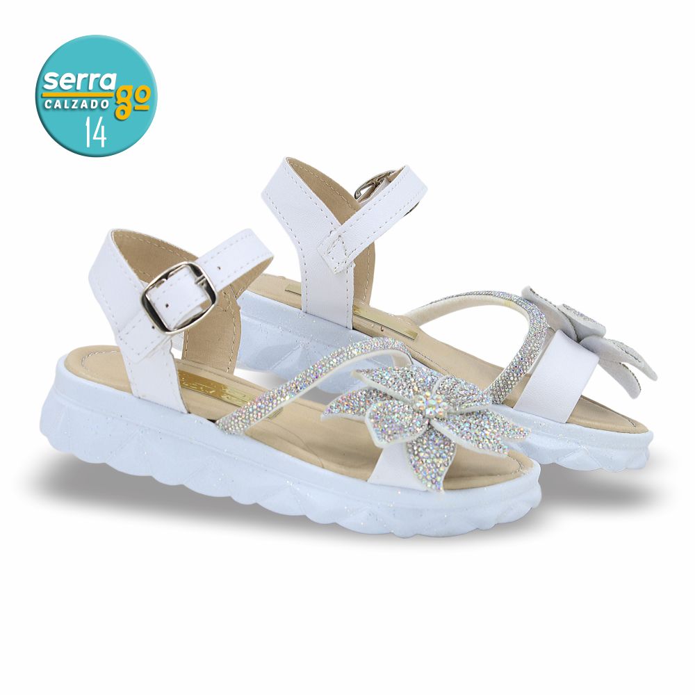 SANDALIA INFANTIL ESTILO 85 COLOR BLANCO