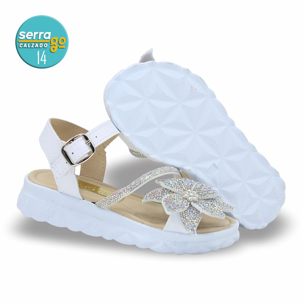 SANDALIA INFANTIL ESTILO 85 COLOR BLANCO
