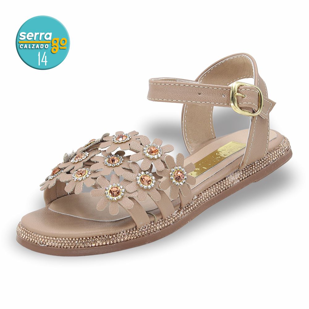 SANDALIA INFANTIL ESTILO 610 COLOR MAQUILLAGE