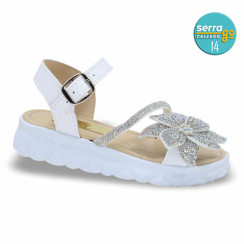 SANDALIA INFANTIL ESTILO 85 COLOR BLANCO