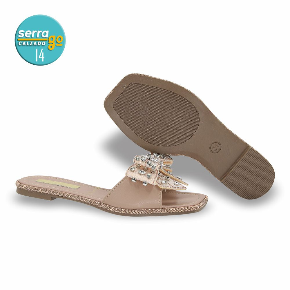 SANDALIA FLAT MOD. 10 COLOR MAQUILLAGE