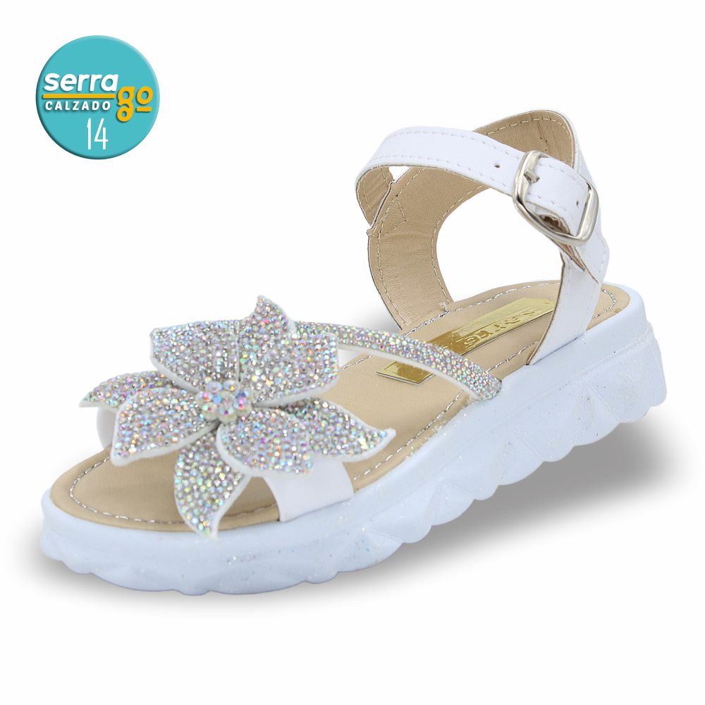 SANDALIA INFANTIL ESTILO 85 COLOR BLANCO