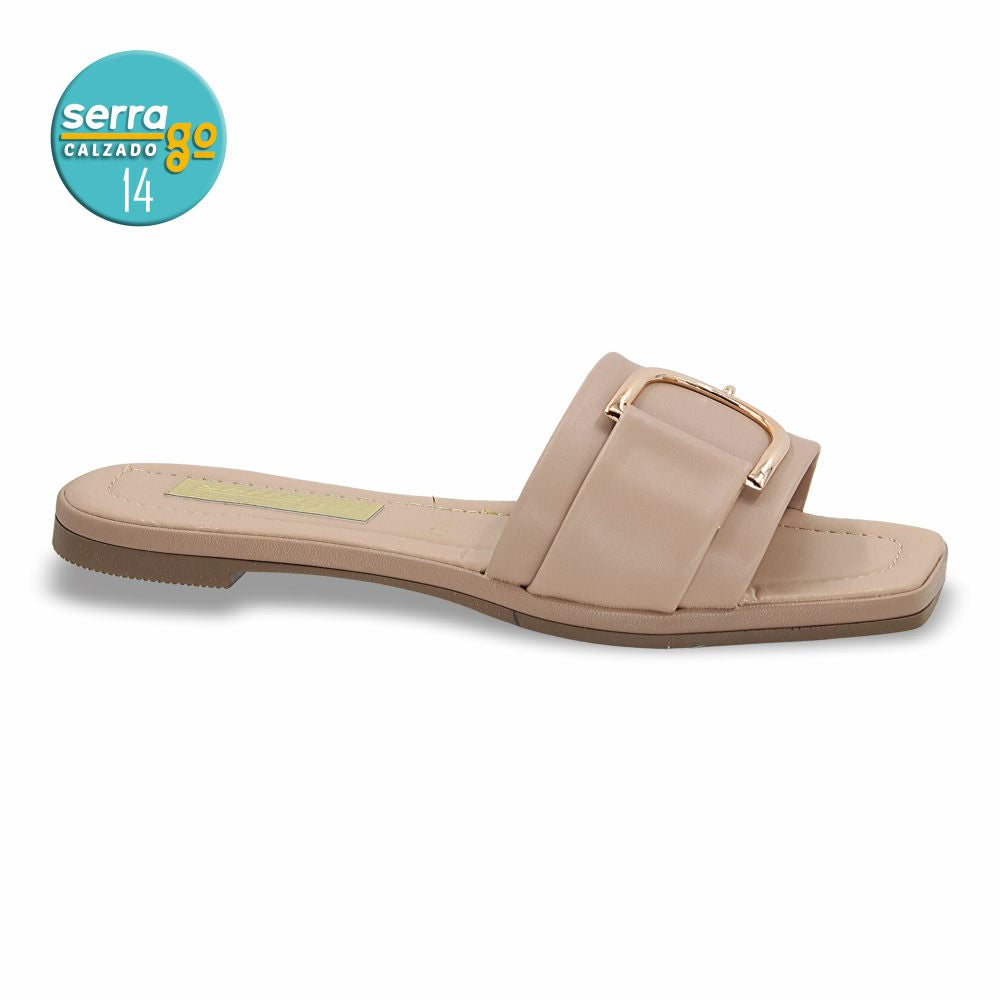 SANDALIA FLAT MOD. 30 COLOR MAQUILLAGE