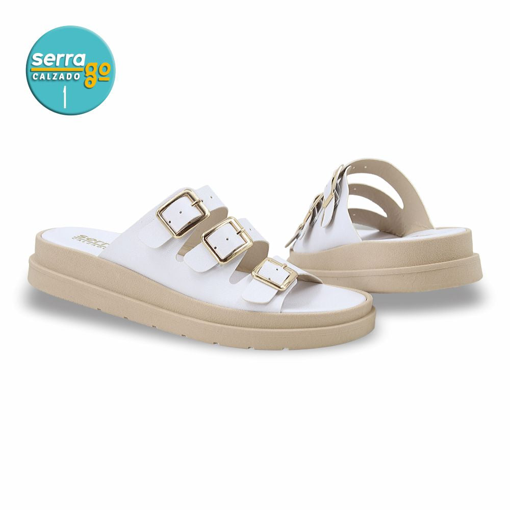 SANDALIA DAMA ESTILO 2503 COLOR BLANCO
