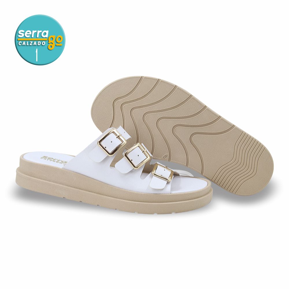SANDALIA DAMA ESTILO 2503 COLOR BLANCO
