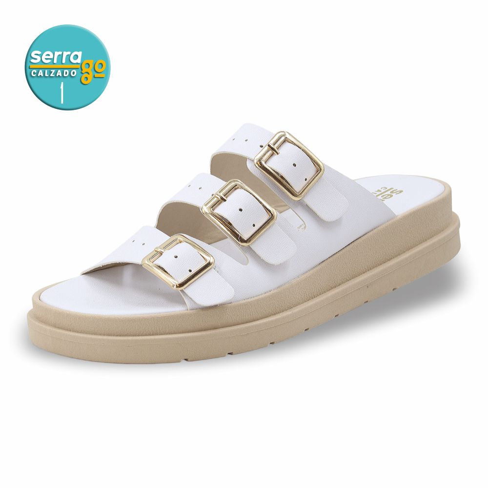 SANDALIA DAMA ESTILO 2503 COLOR BLANCO