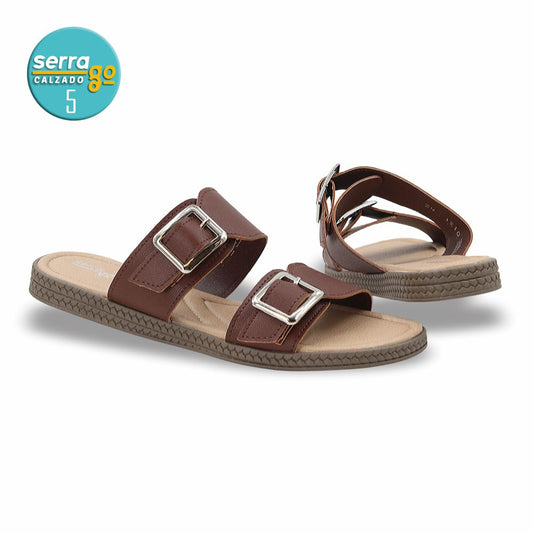 SANDALIA DAMA ESTILO 1210 COLOR COMINO