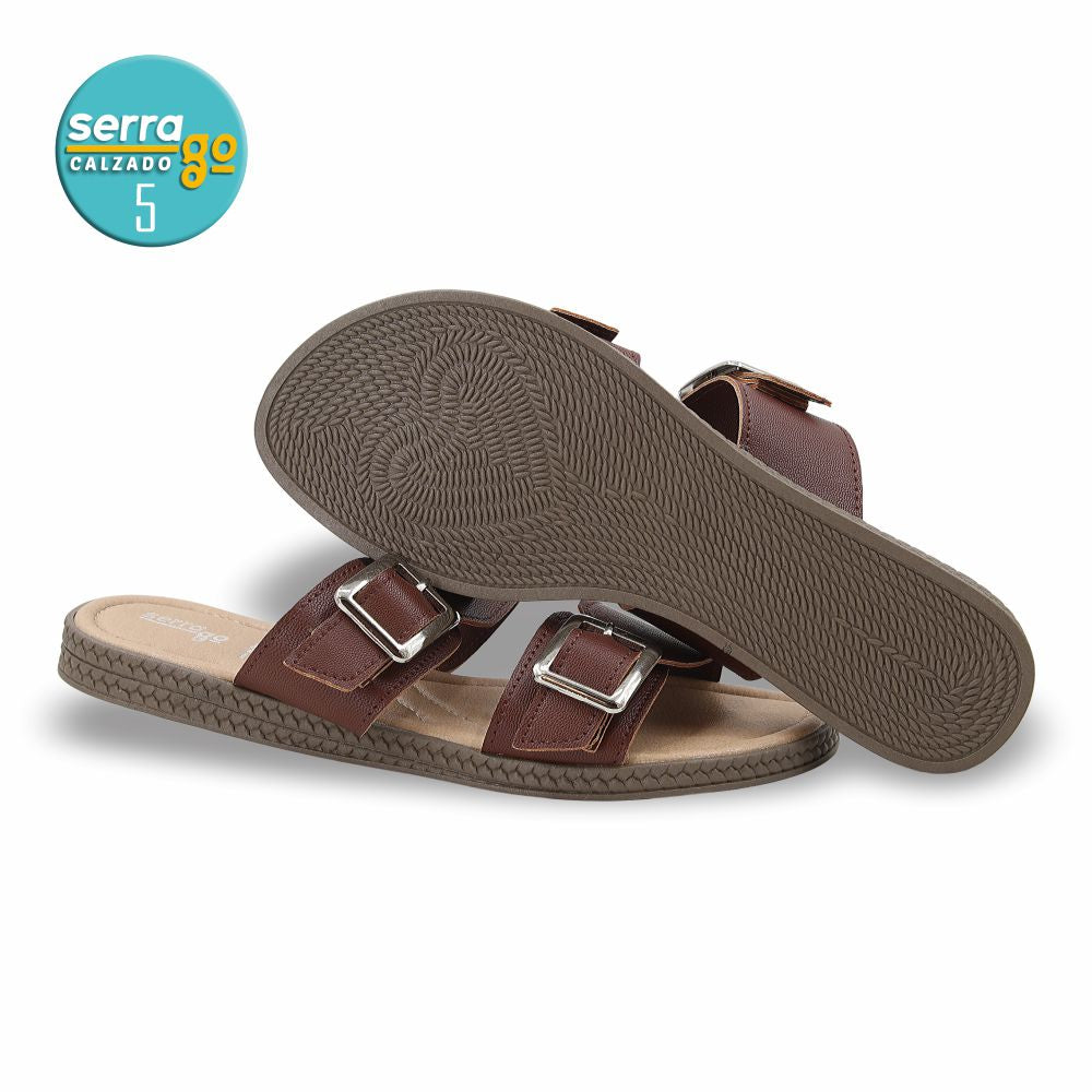 SANDALIA DAMA ESTILO 1210 COLOR COMINO
