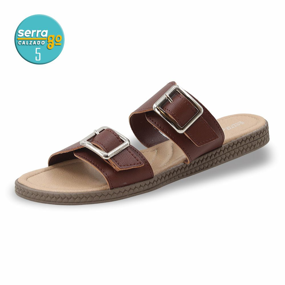 SANDALIA DAMA ESTILO 1210 COLOR COMINO