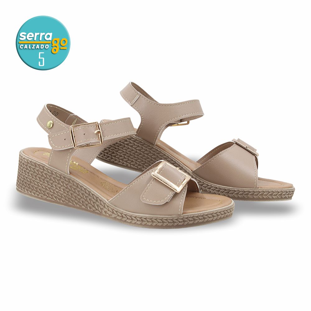 SANDALIA CASUAL DAMA ESTILO 1355 COLOR BAILYS