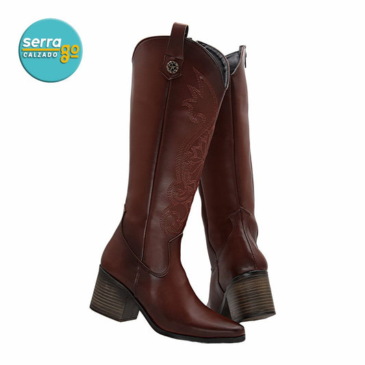 BOTA LARGA DAMA ESTILO ARKANS COLOR TANG