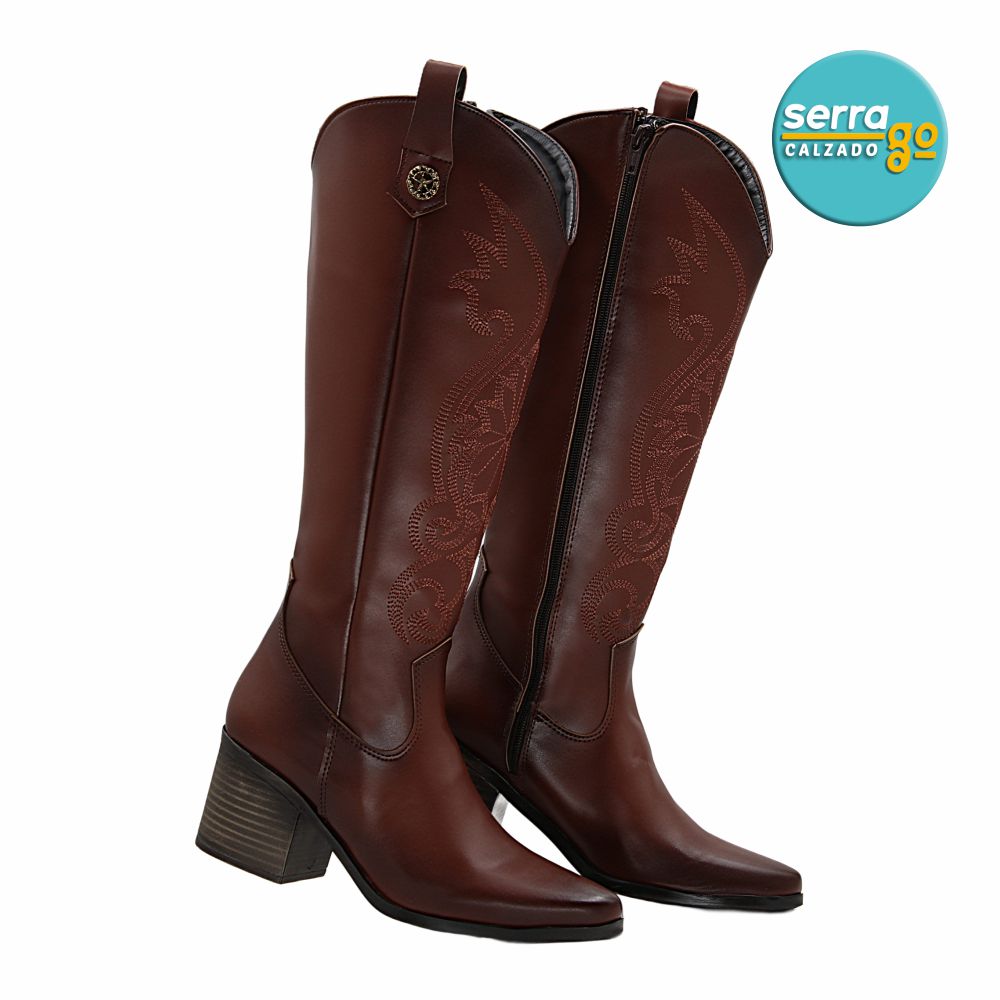 BOTA LARGA DAMA ESTILO ARKANS COLOR TANG