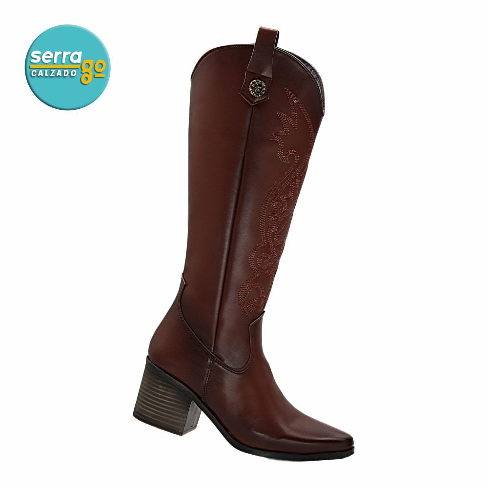 BOTA LARGA DAMA ESTILO ARKANS COLOR TANG