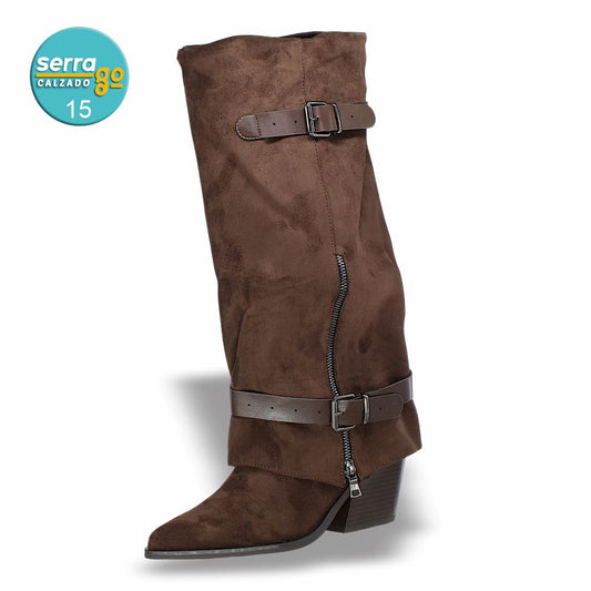 Marca IMPORMODA, Estilo JO-27, Color BUCK CAFE, Corrida 23 - 26.5.