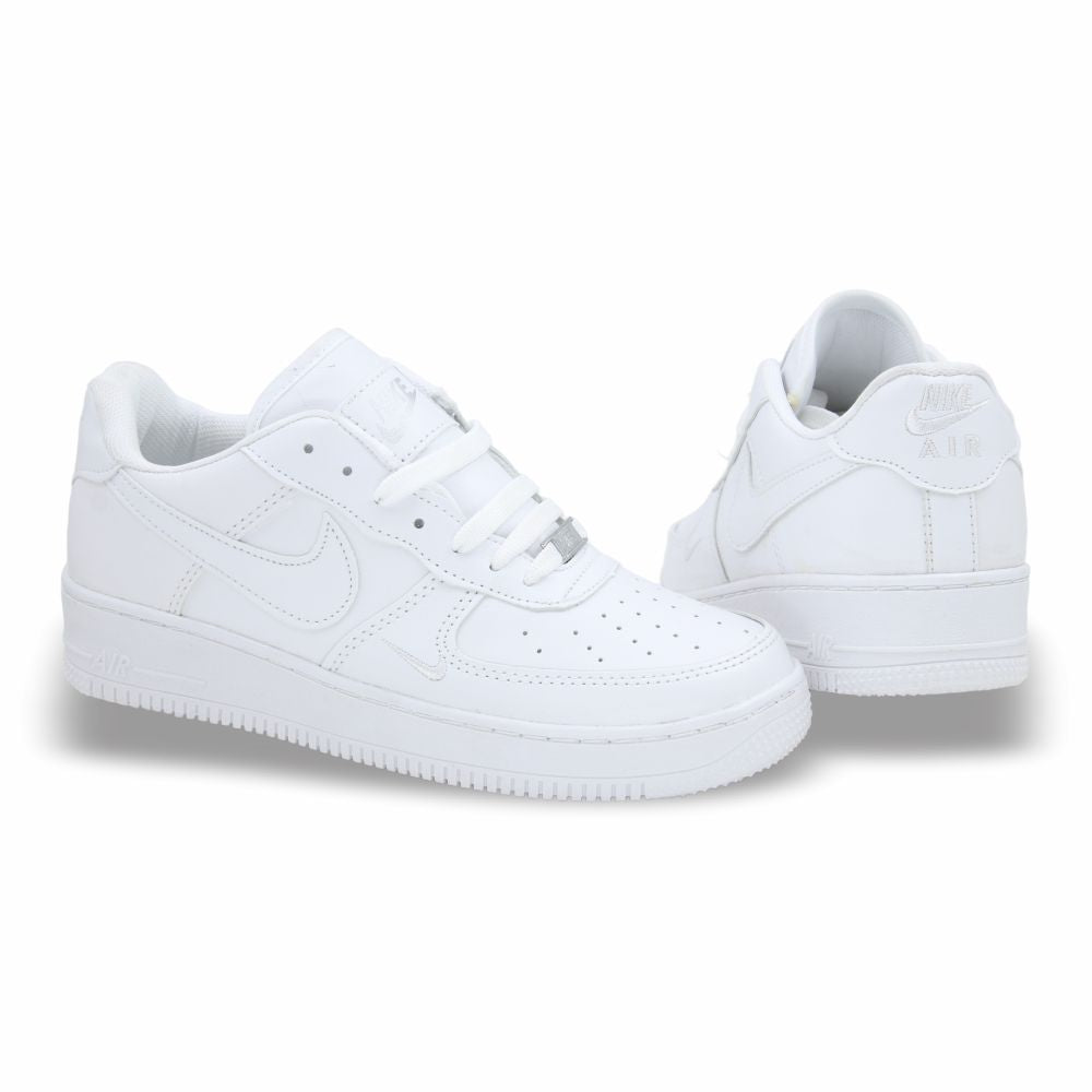 CALZADO URBANO REP NIK AIR FORC 505MA COLOR BLANCO TOTAL
