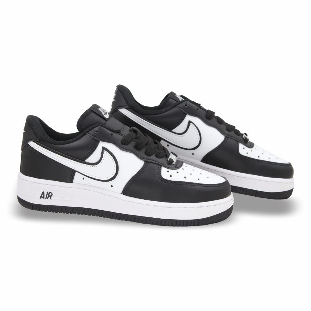 CALZADO URBANO MOD. AF1MA COLOR NEGRO/BLANCO