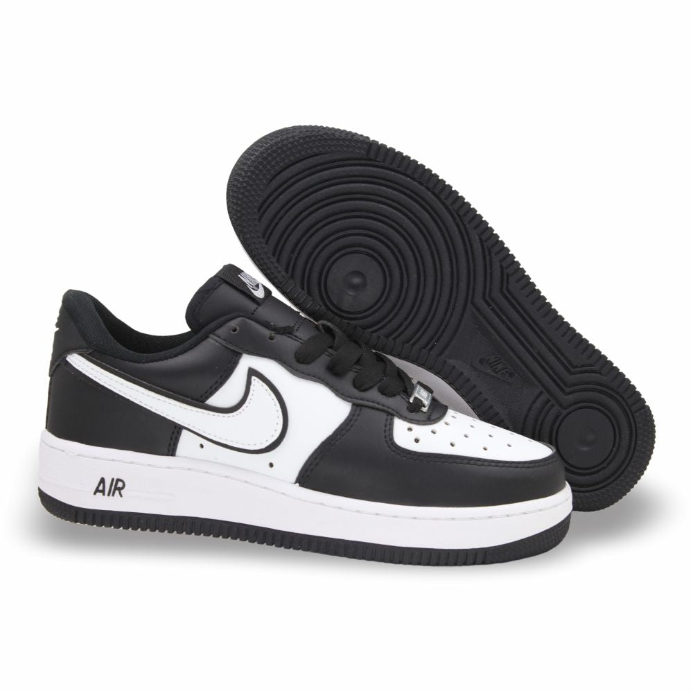 CALZADO URBANO MOD. AF1MA COLOR NEGRO/BLANCO