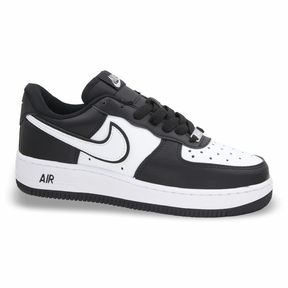 CALZADO URBANO MOD. AF1MA COLOR NEGRO/BLANCO