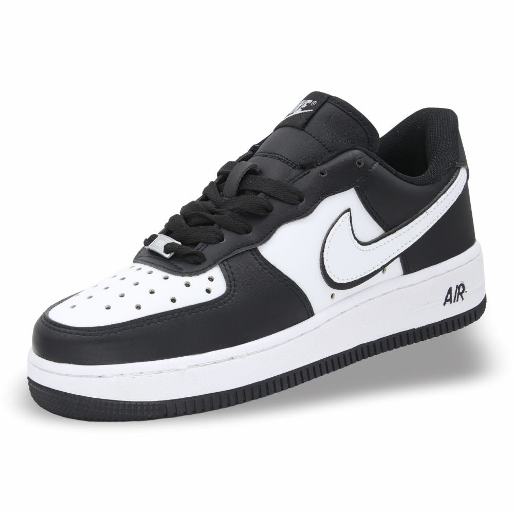 CALZADO URBANO MOD. AF1MA COLOR NEGRO/BLANCO
